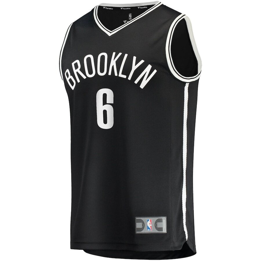 Men's Brooklyn Nets David Duke Jr. Black Jersey