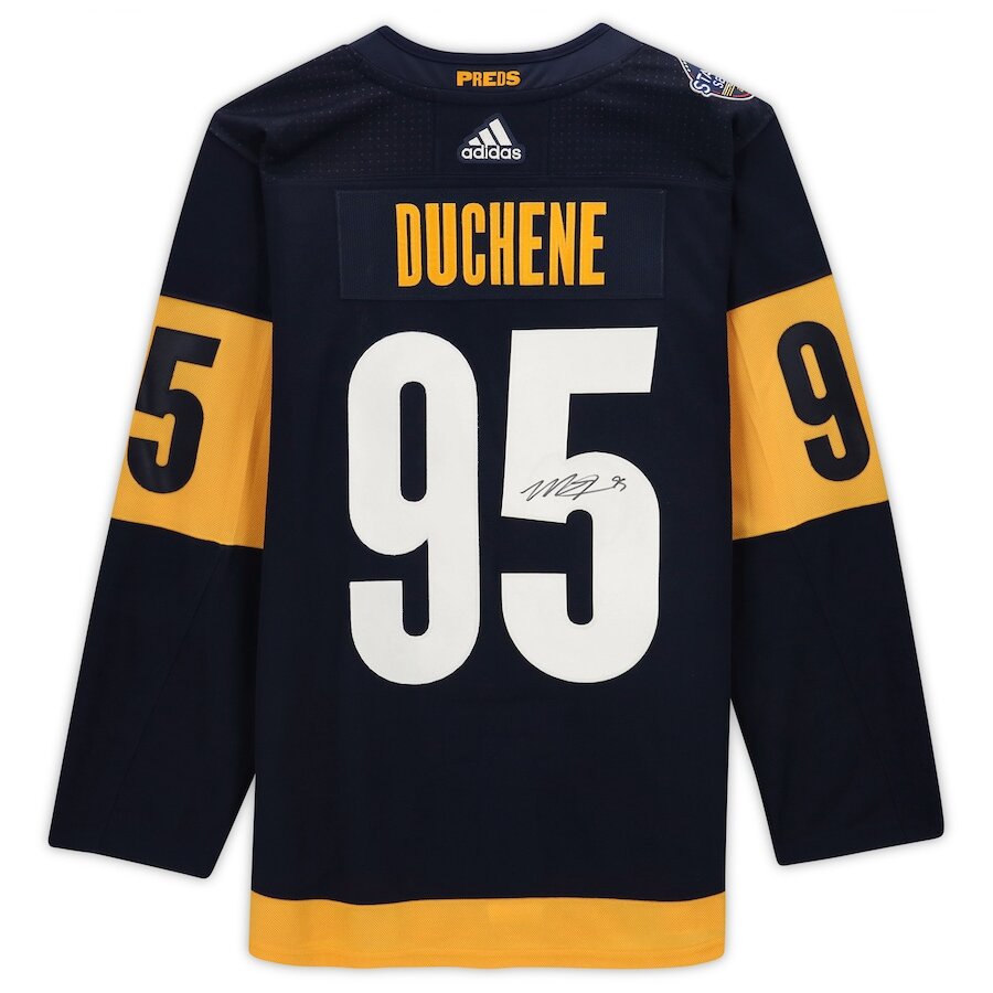 Men's Nashville Predators Matt Duchene Navy Jersey