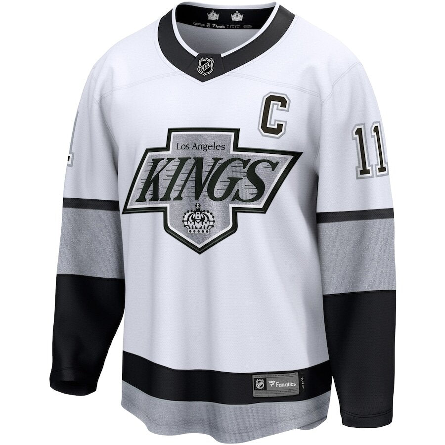 Men's Los Angeles Kings Anze Kopitar White Alternate Jersey