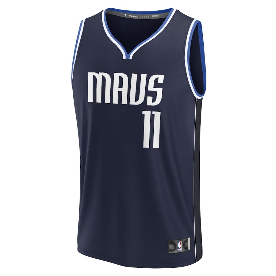 Men's Dallas Mavericks Tim Hardaway Jr. Navy Jersey