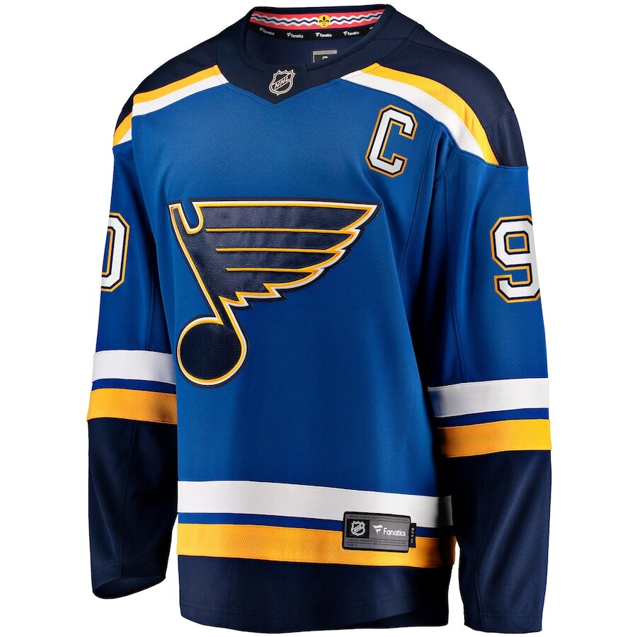 Men's St. Louis Blues Ryan O'Reilly Blue Jersey