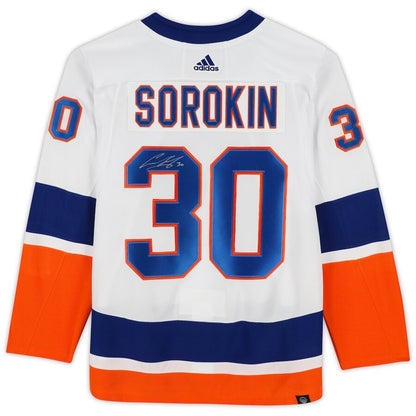 Men's New York Islanders Ilya Sorokin White Jersey