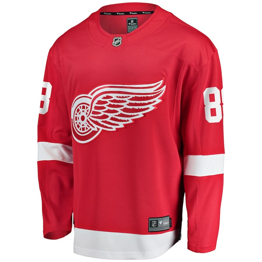 Men's Detroit Red Wings Patrick Kane Red Jersey