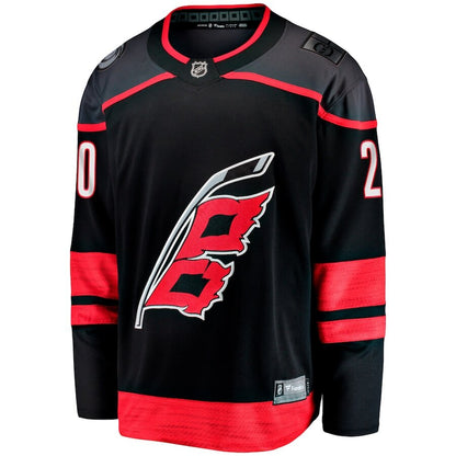 Men's Carolina Hurricanes Sebastian Aho Black Jersey