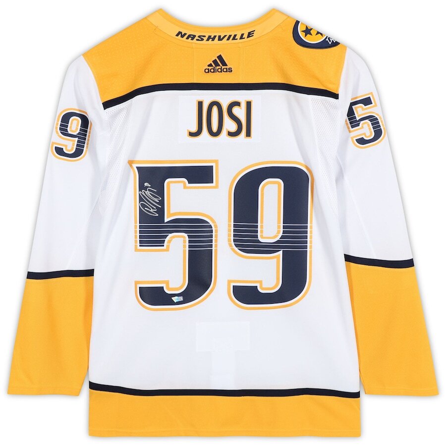 Men's Nashville Predators Roman Josi White Jersey