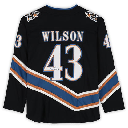 Men's Washington Capitals Tom Wilson Black Jersey