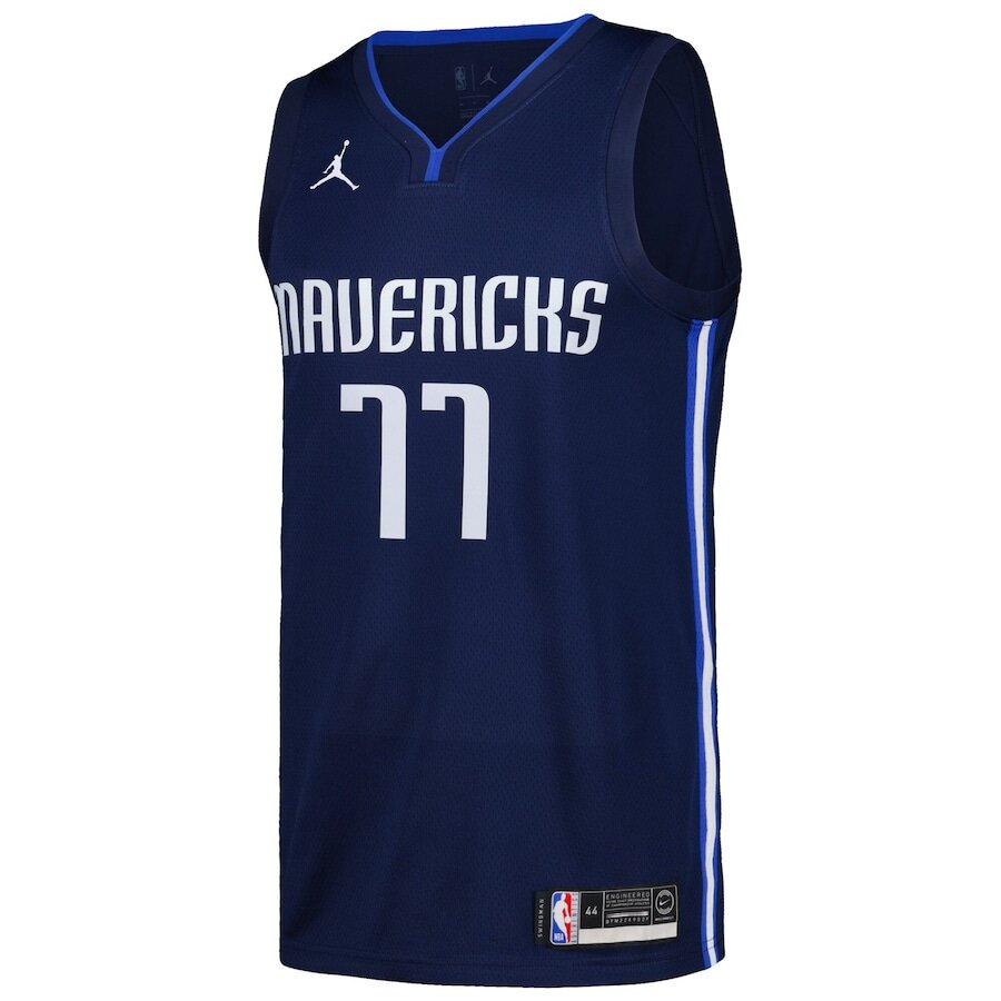 Men's Dallas Mavericks Luka Dončić Navy Jersey