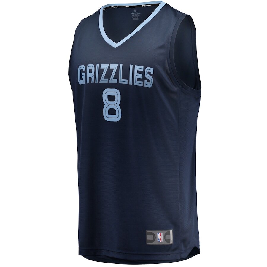 Men's Memphis Grizzlies Ziaire Williams Navy Jersey