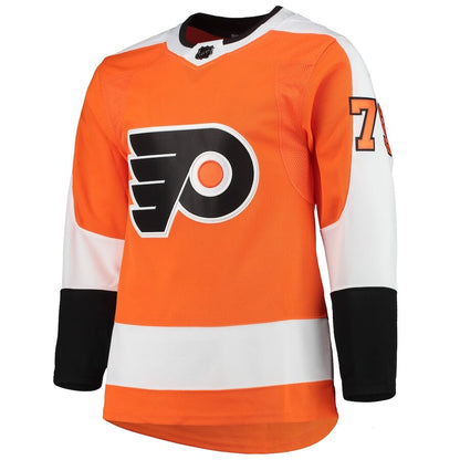 Men's Philadelphia Flyers Carter Hart Orange Jersey