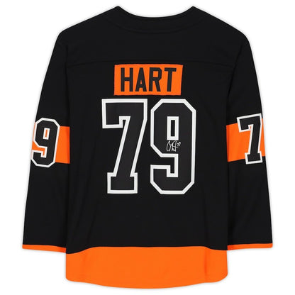 Men's Philadelphia Flyers Carter Hart Black Jersey