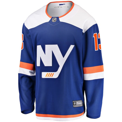 Men's New York Islanders Mathew Barzal Blue Alternate Jersey