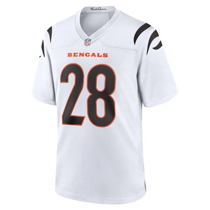 Men's Cincinnati Bengals Joe Mixon White Jersey