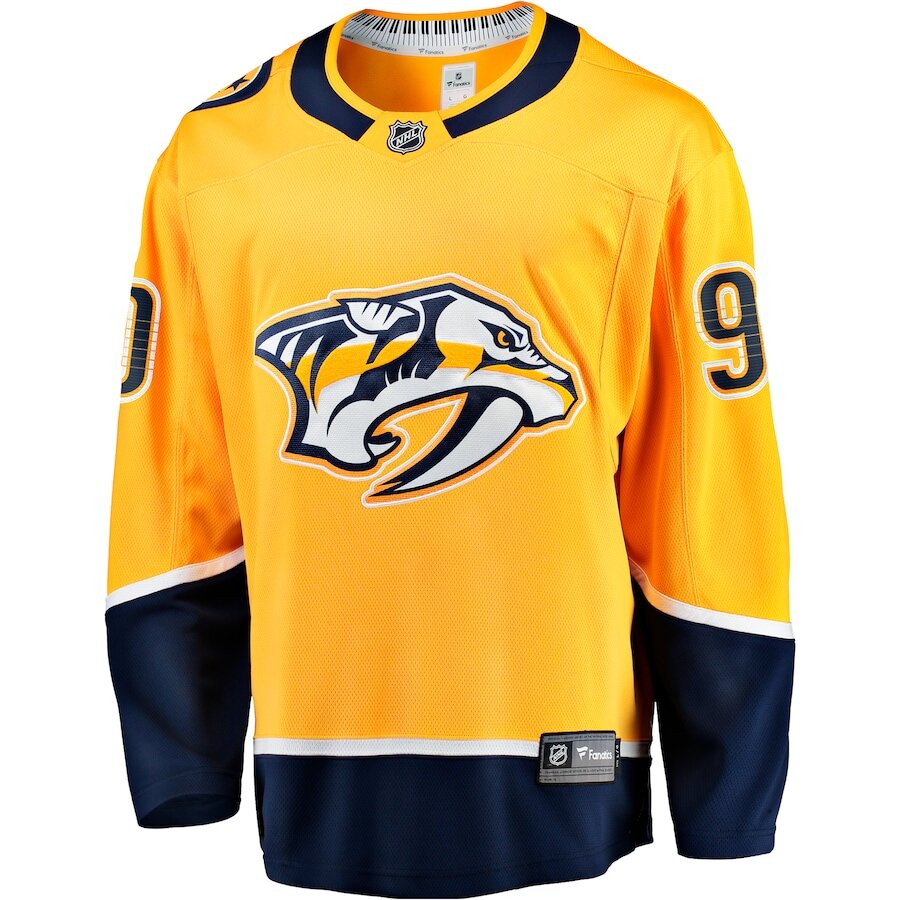 Men's Nashville Predators Ryan O'Reilly Gold Jersey