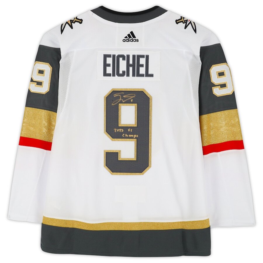 Men's Vegas Golden Knights Jack Eichel White Jersey