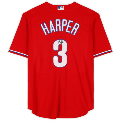 Men's Philadelphia Phillies Bryce Harper Red Jersey