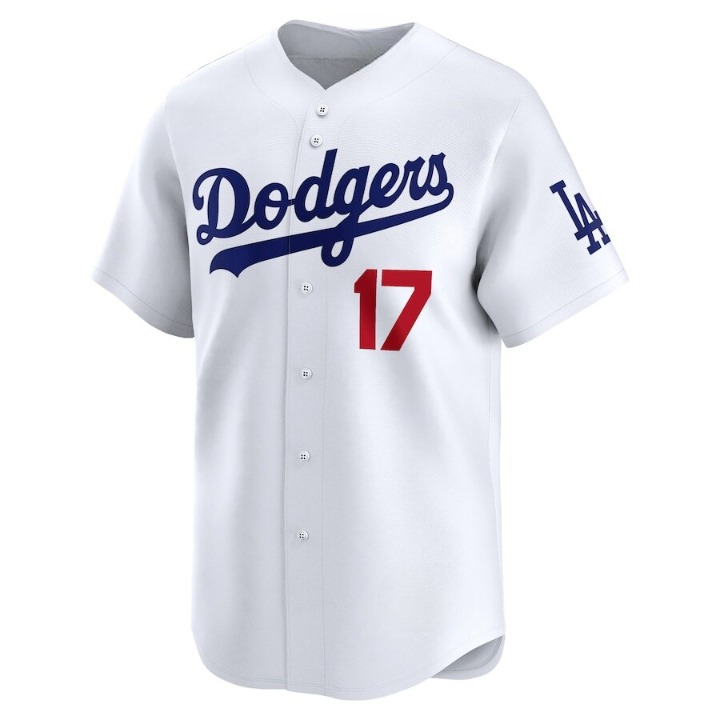 Men's Los Angeles Dodgers Shohei Ohtani White Jersey