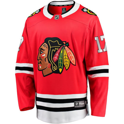 Men's Chicago Blackhawks Nick Foligno Red Jersey