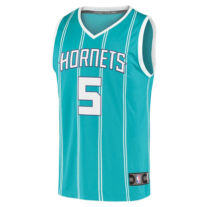 Men's Charlotte Hornets Mark Williams Teal Jersey