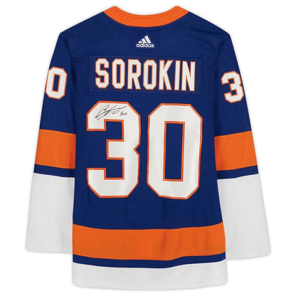 Men's New York Islanders Ilya Sorokin Blue Jersey