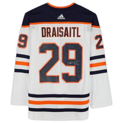 Men's Edmonton Oilers Leon Draisaitl White Jersey