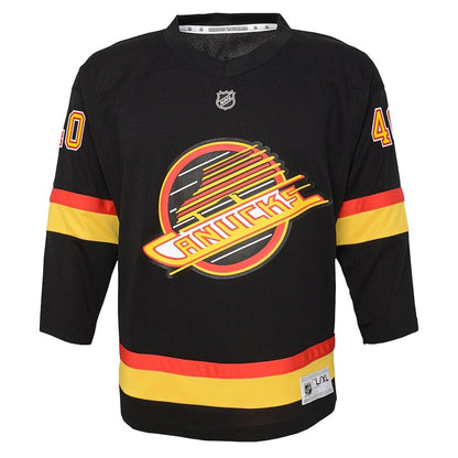 Men's Vancouver Canucks Elias Pettersson Black Jersey