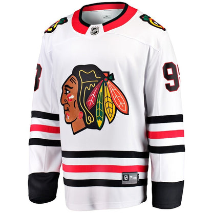 Men's Chicago Blackhawks Connor Bedard White Jersey