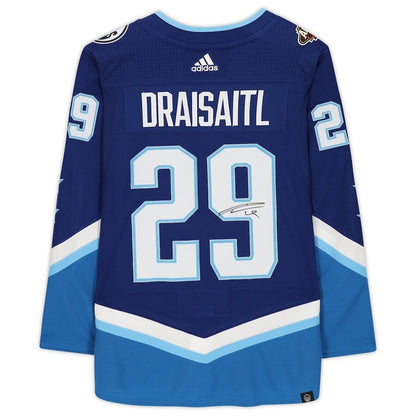 Men's Edmonton Oilers Leon Draisaitl Blue Jersey