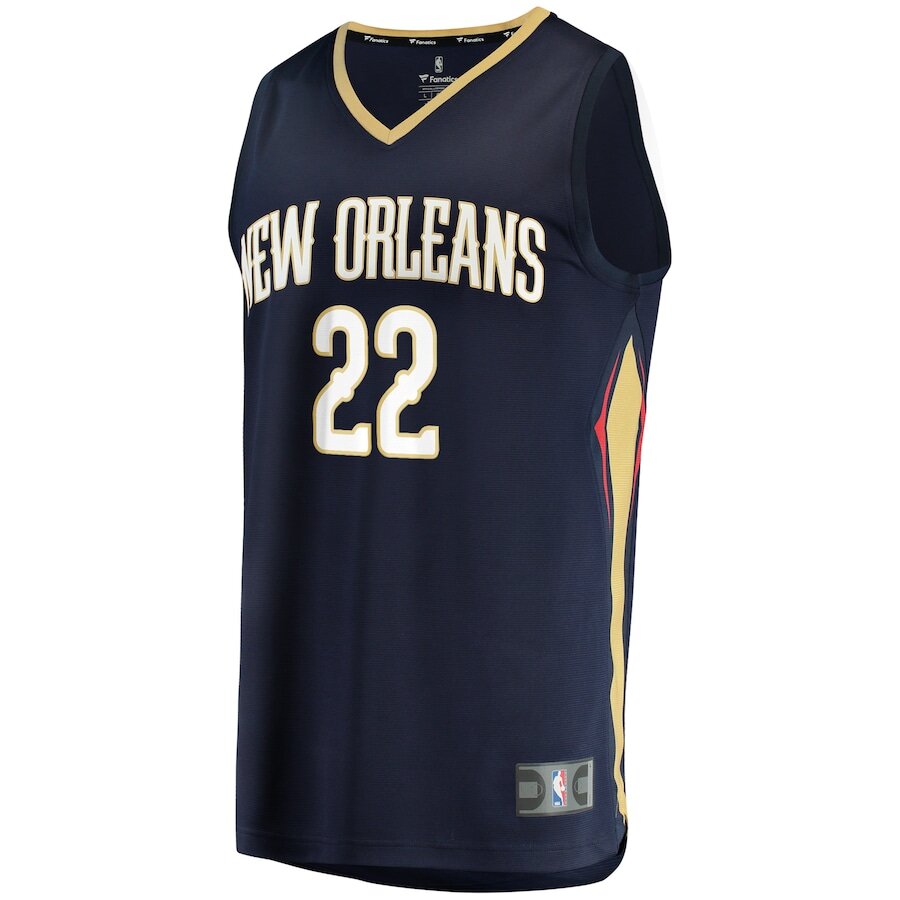 Men's New Orleans Pelicans Larry Nance Jr. Navy Jersey