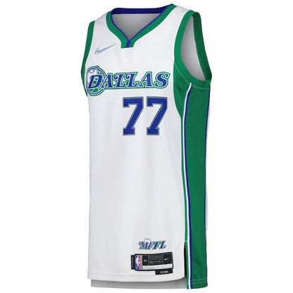 Men's Dallas Mavericks Luka Dončić White Jersey