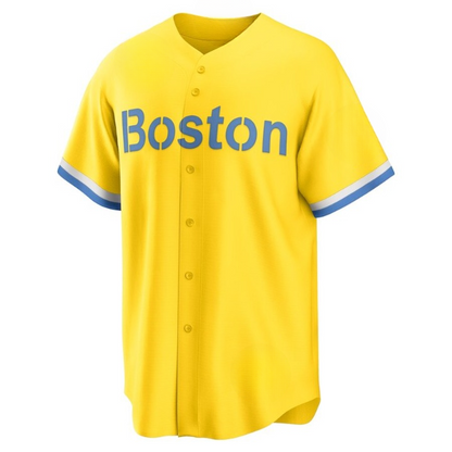 Men's Boston Red Sox Rafael Devers Gold Jersey