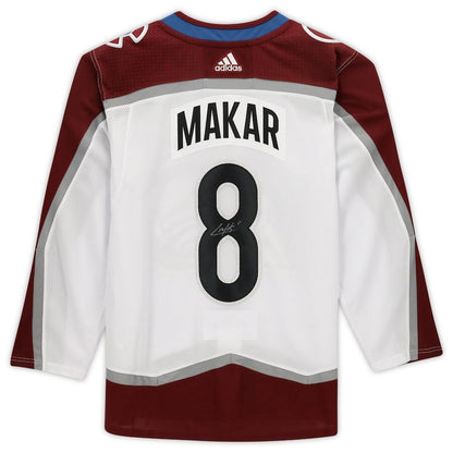 Men's Colorado Avalanche Cale Makar White Jersey