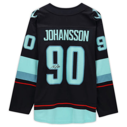 Men's Seattle Kraken Marcus Johansson Deep Sea Blue Jersey