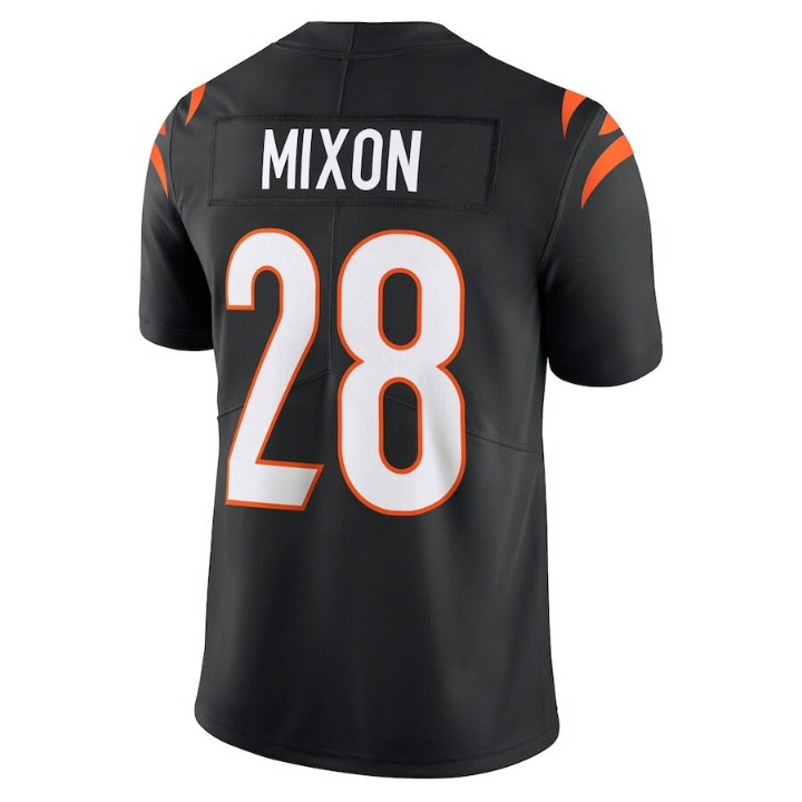 Men's Cincinnati Bengals Joe Mixon Black Jersey