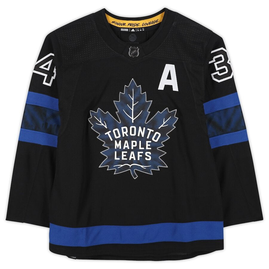 Men's Toronto Maple Leafs Auston Matthews Black Alternate Jersey