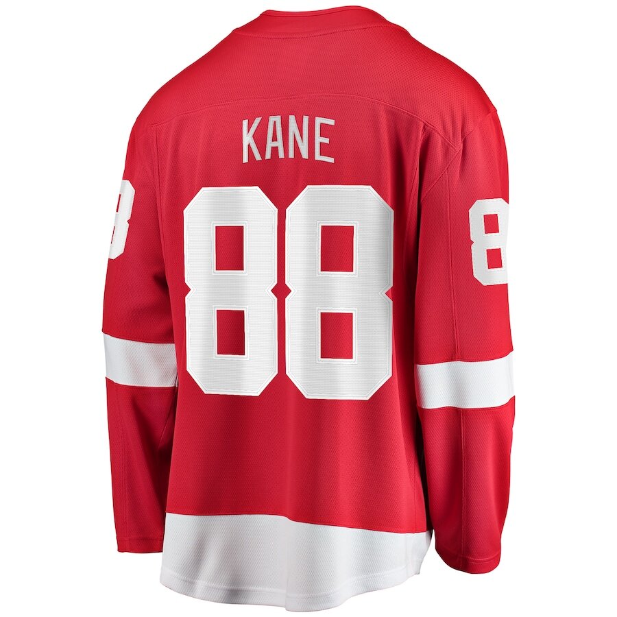 Men's Detroit Red Wings Patrick Kane Red Jersey