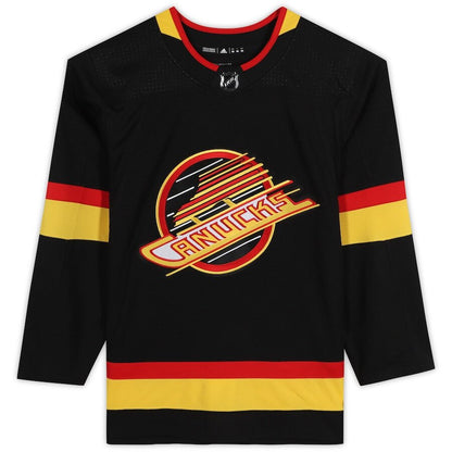 Men's Vancouver Canucks Brock Boeser Black Alternate Jersey