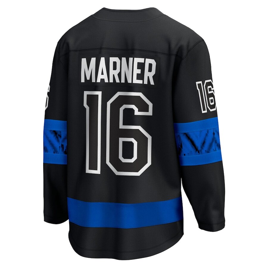 Men's Toronto Maple Leafs Mitchell Marner Black Alternate Jersey