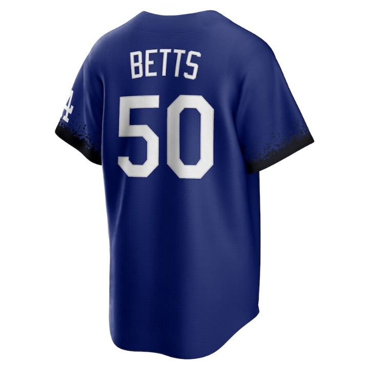 Men's Los Angeles Dodgers Mookie Betts Royal Jersey