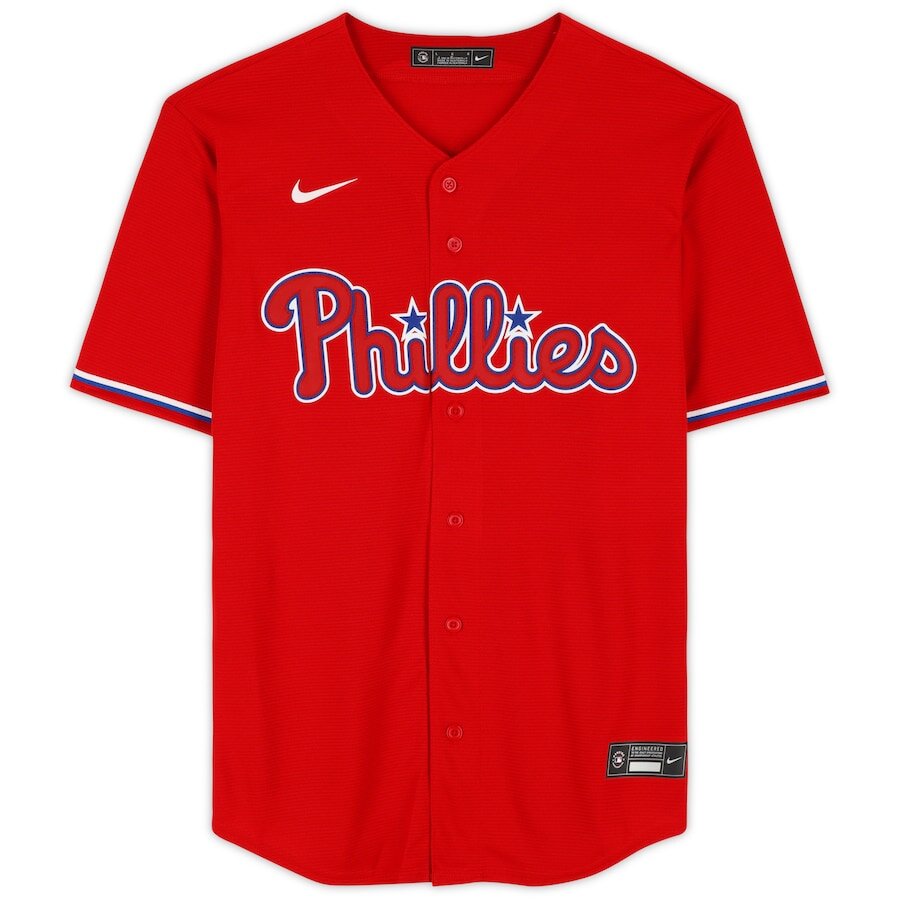 Men's Philadelphia Phillies Bryce Harper Red Jersey