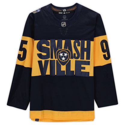 Men's Nashville Predators Matt Duchene Navy Jersey