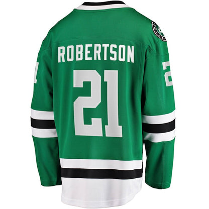 Men's Dallas Stars Jason Robertson Kelly Green Jersey