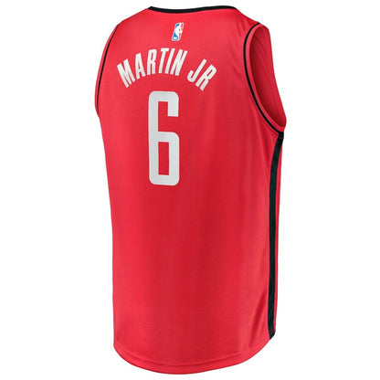 Men's Houston Rockets Kenyon Martin Jr. Red Jersey