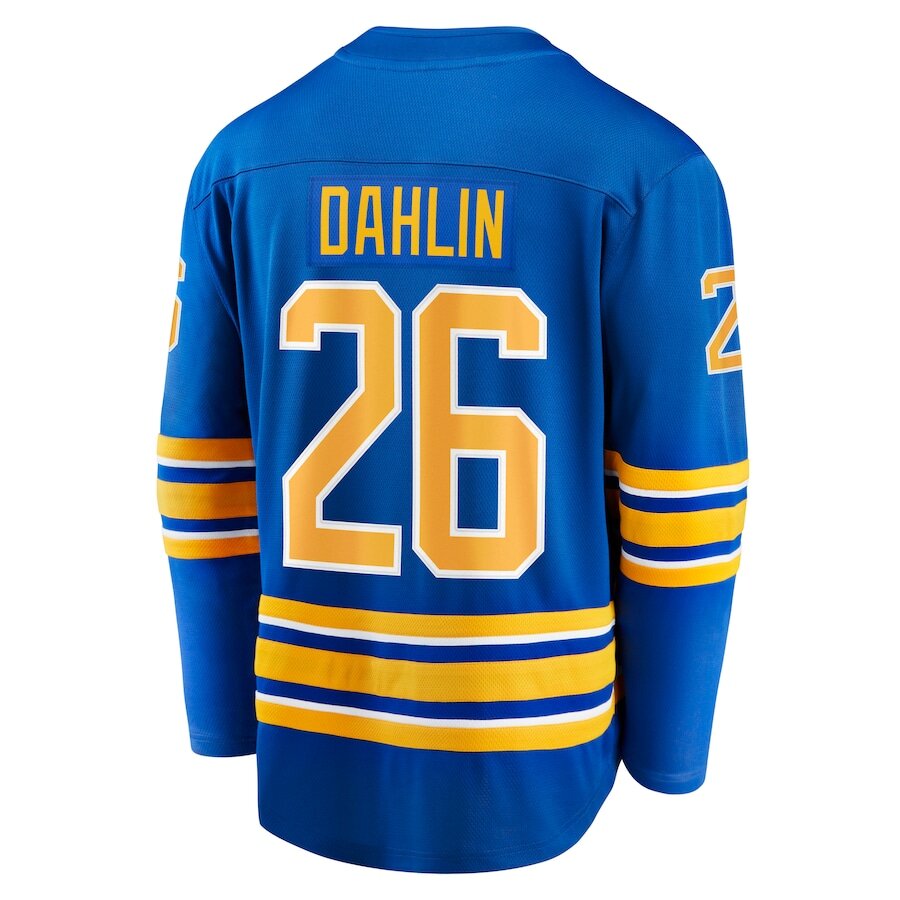 Men's Buffalo Sabres Rasmus Dahlin Royal Jersey