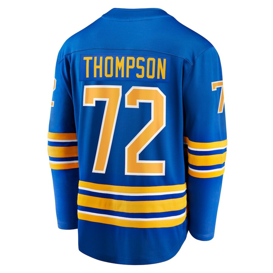 Men's Buffalo Sabres Tage Thompson Royal Jersey