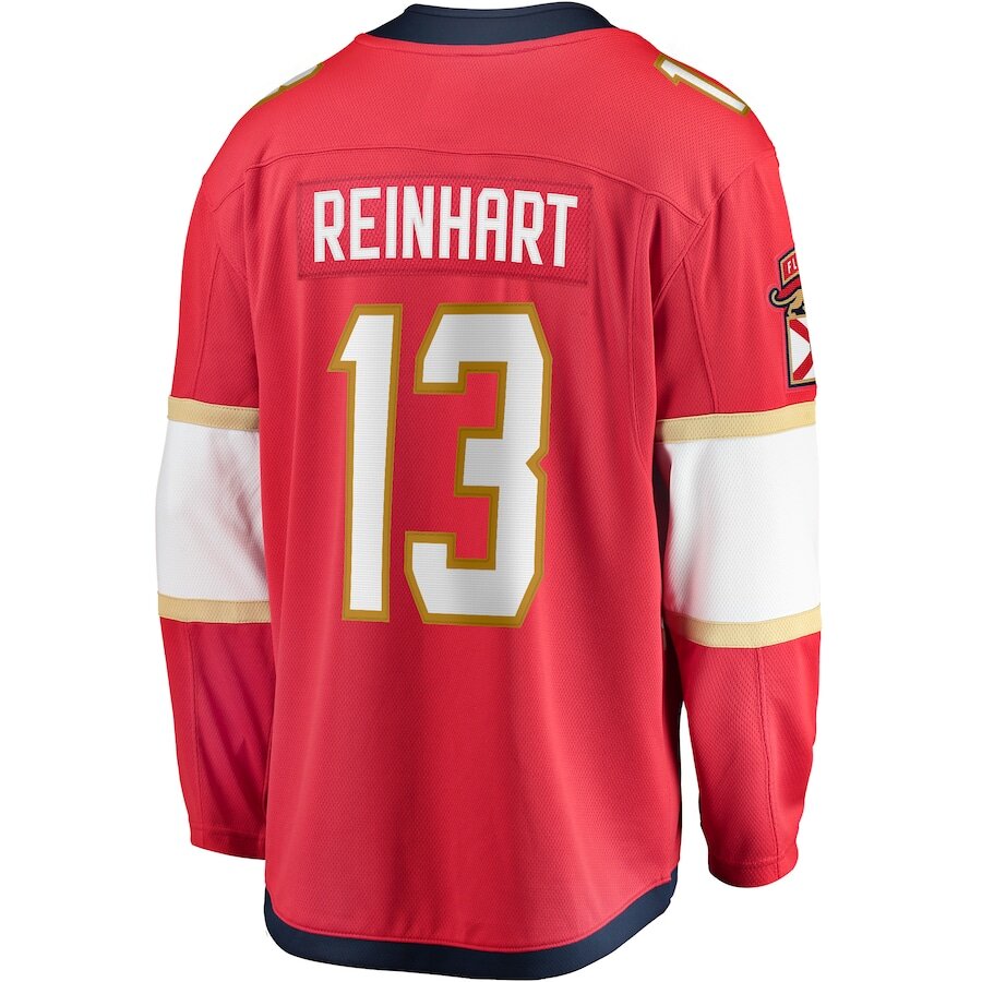 Men's Florida Panthers Sam Reinhart Red Jersey