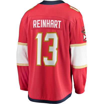 Men's Florida Panthers Sam Reinhart Red Jersey