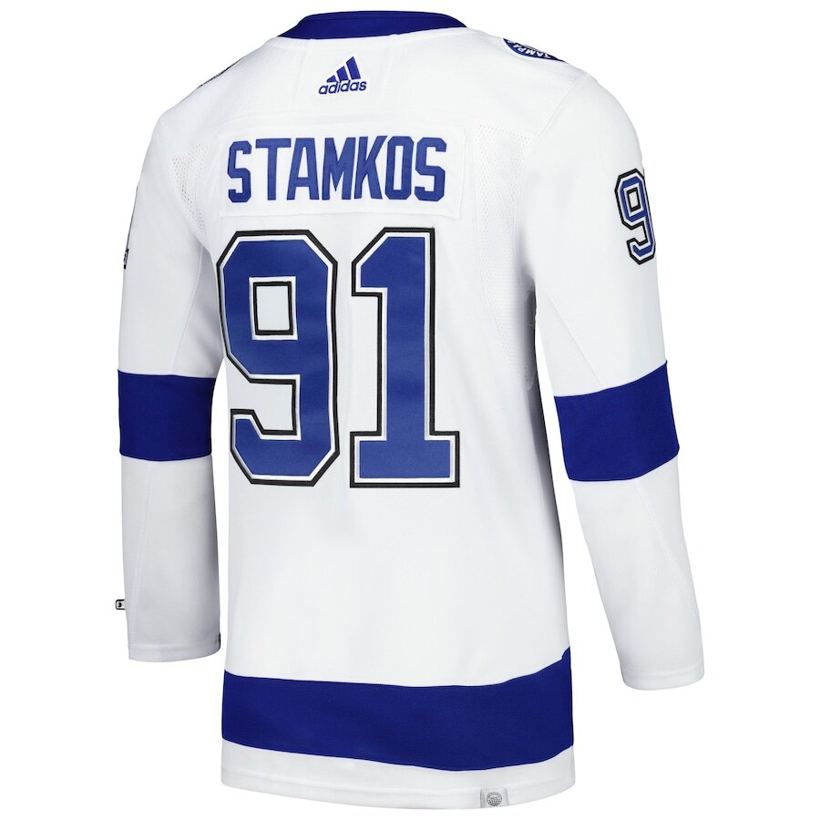 Men's Tampa Bay Lightning Steven Stamkos White Jersey