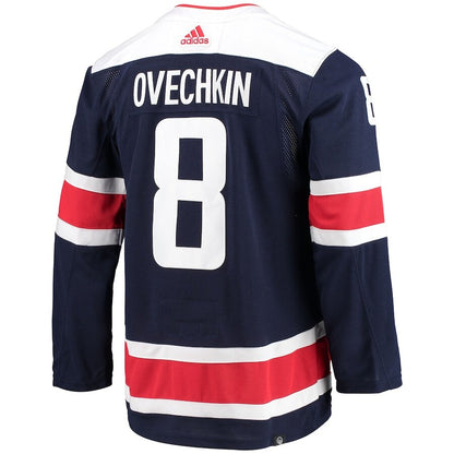 Men's Washington Capitals Alexander Ovechkin Navy Alternate Jersey