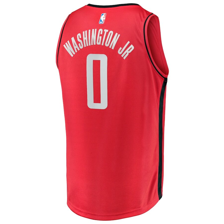 Men's Houston Rockets TyTy Washington Jr. Red Jersey