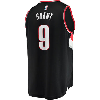 Men's Portland Trail Blazers Jerami Grant Black Jersey